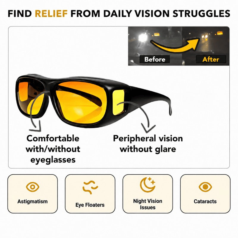 Enhanced Contrast Driving Glasses