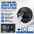 Locking Anti-Theft Fuel Cap