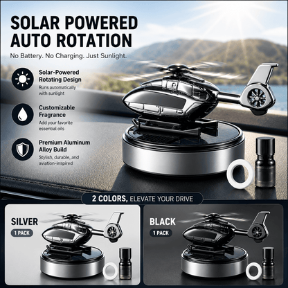 Solar Rotating Helicopter Diffuser
