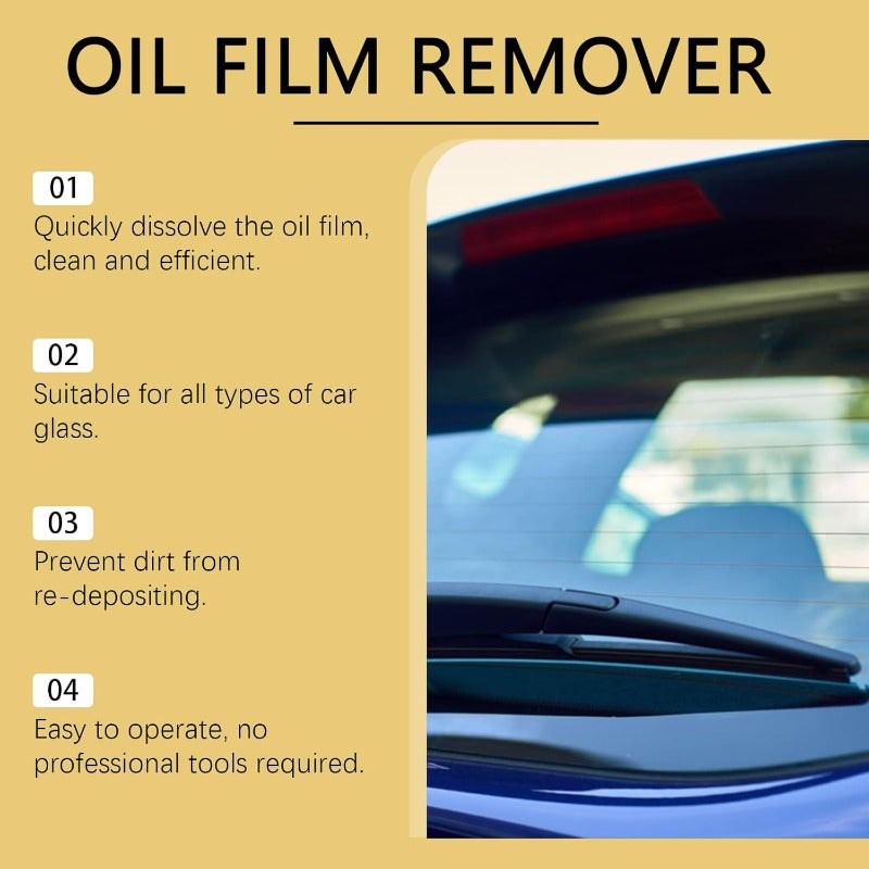 Ultimate Windshield Oil Film Remover