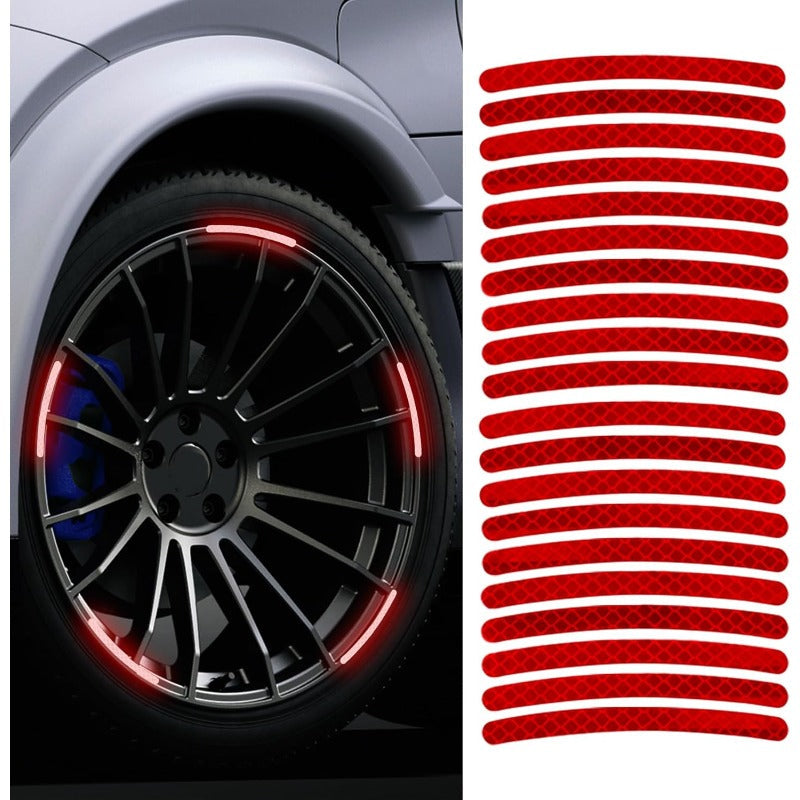 Waterproof Reflective Rim Stickers