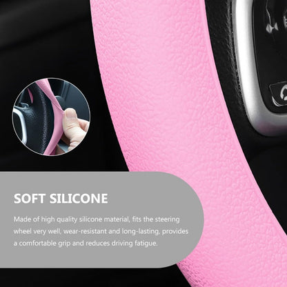 Soft Silicone Steering Wheel Cover