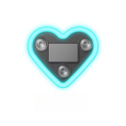Solar Heart Car Ambient Light