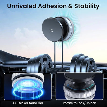 Magnetic Vacuum Phone Mount