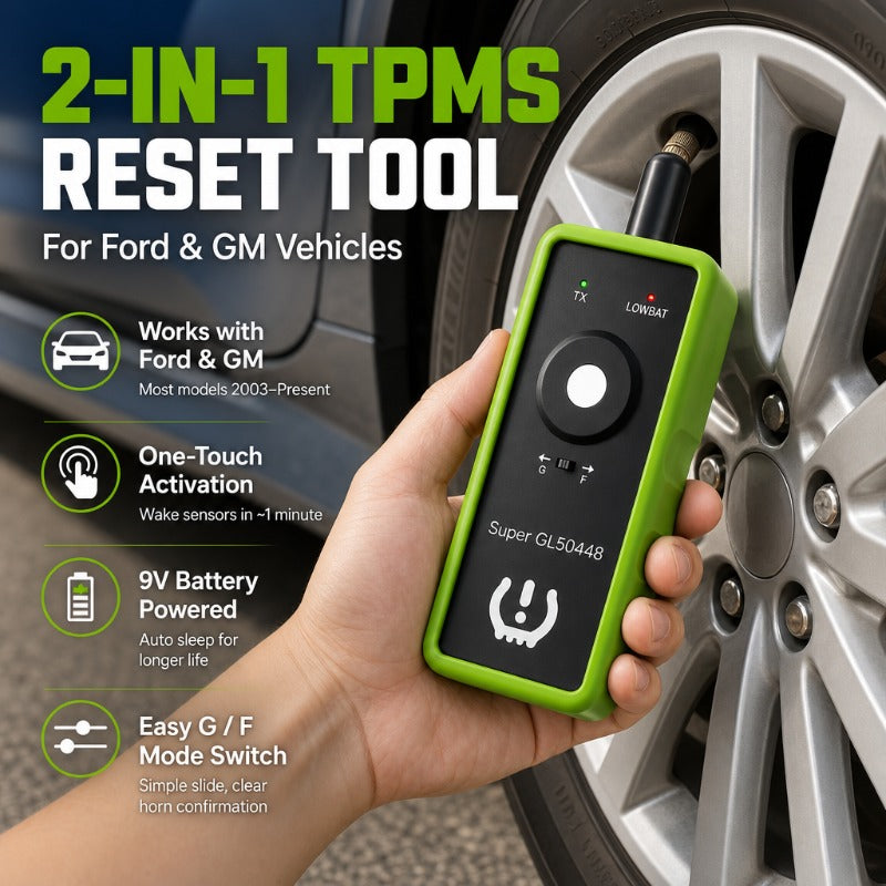 Easy One-Button TPMS Relearn