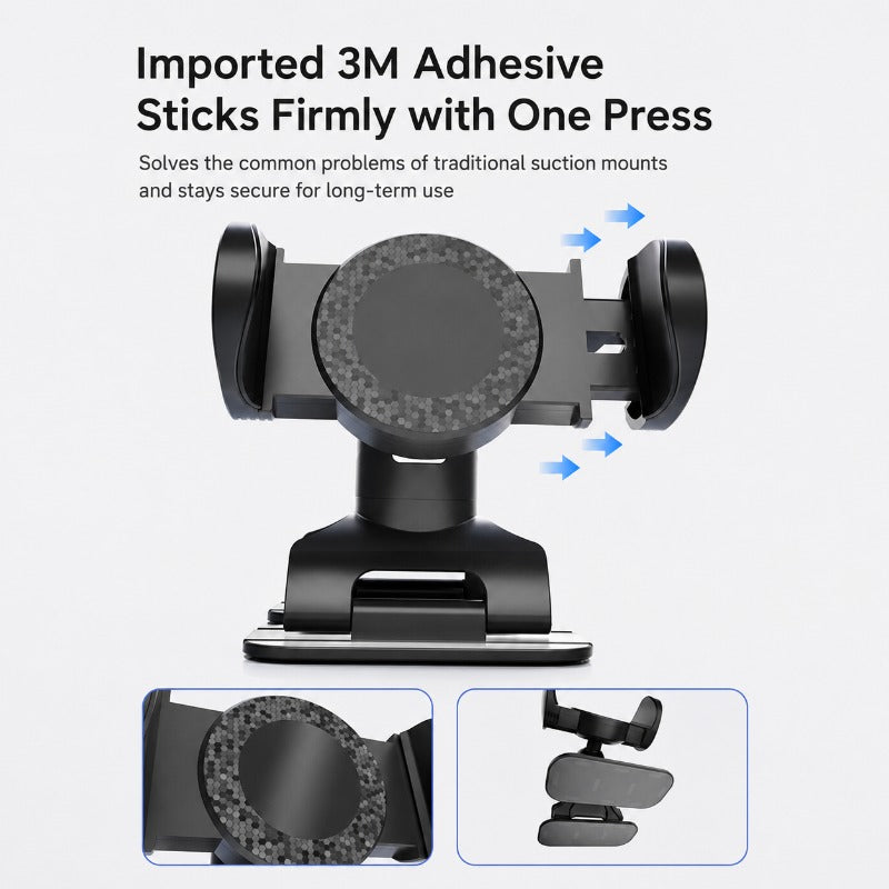 Rotating Multi-Surface Phone Mount