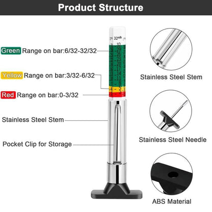 Tire Tread Depth Gauge