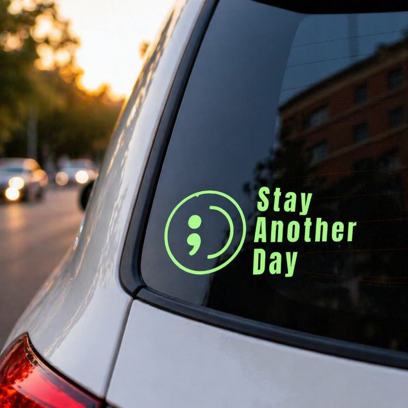 "Stay Another Day" Vinyl Sticker