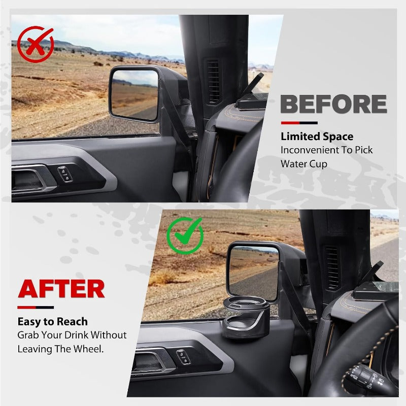 Adhesive Door Cup Mount