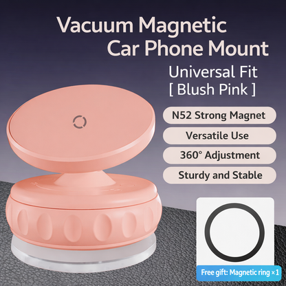 Magnetic Vacuum Phone Mount