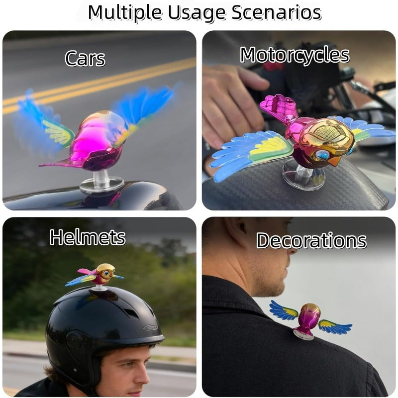 Dynamic Flapping Bird Car Decor