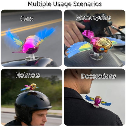 Dynamic Flapping Bird Car Decor