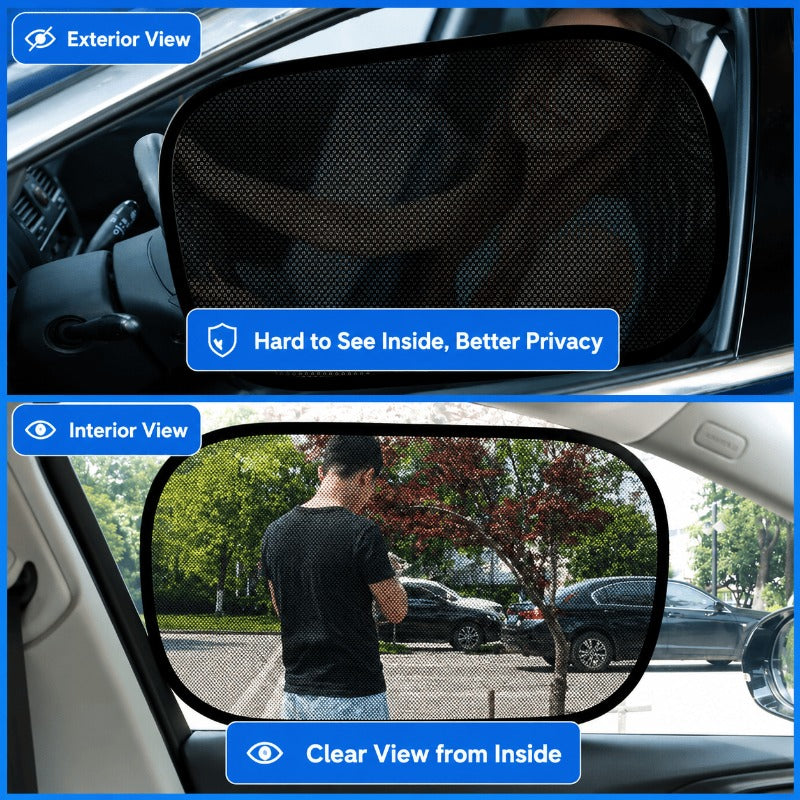 Static Cling Car Sunshade