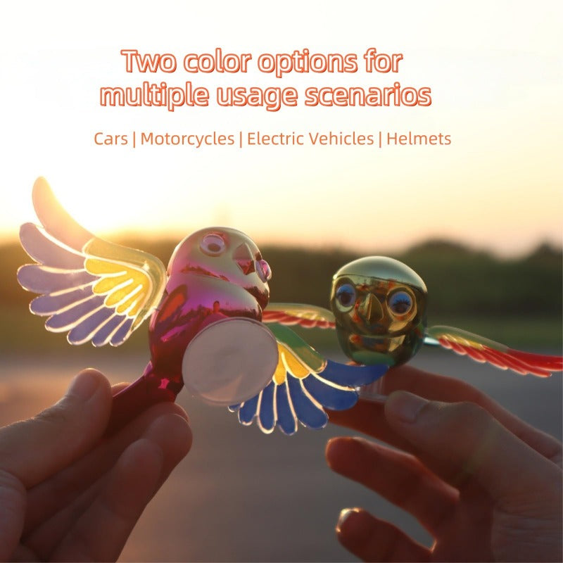 Dynamic Flapping Bird Car Decor