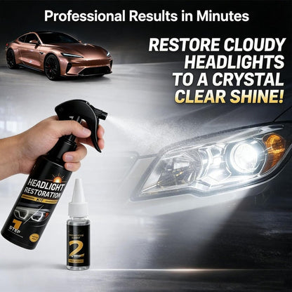 Instant Headlight Clarity Spray