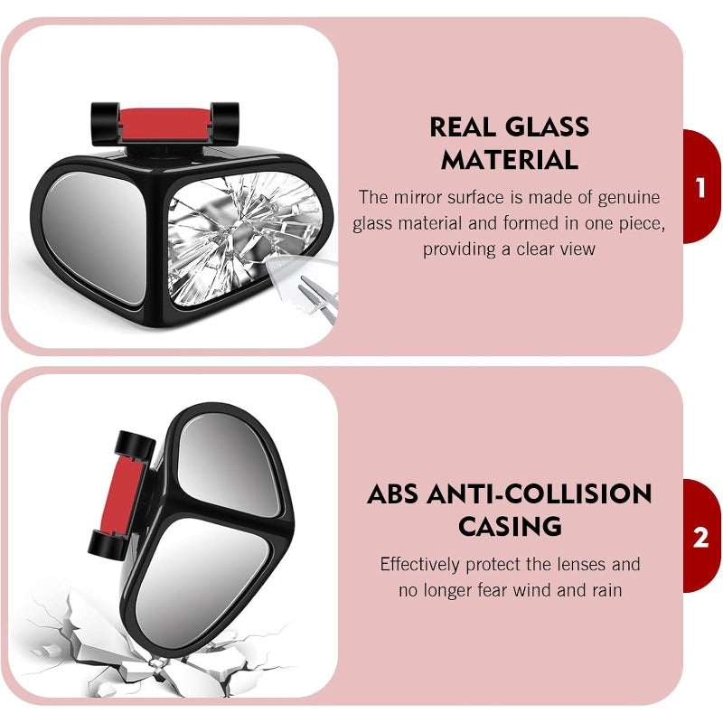 Dual View Blind Spot Mirrors