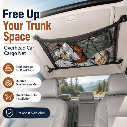 Double-Layer Car Cargo Net