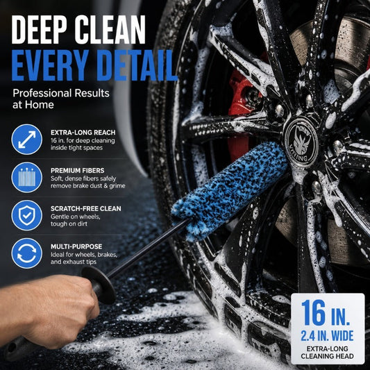 Versatile Auto Detailing Brush