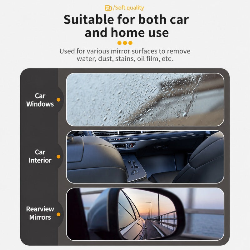 Streak-Free Glass Cleaning Towel