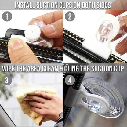 Drill-Free Suction Cup Blinds