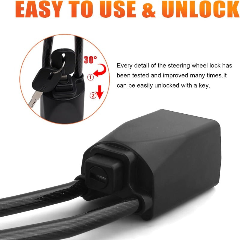 Seat Belt Steering Lock