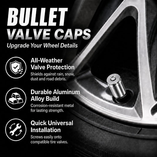 Bullet Casing Valve Caps