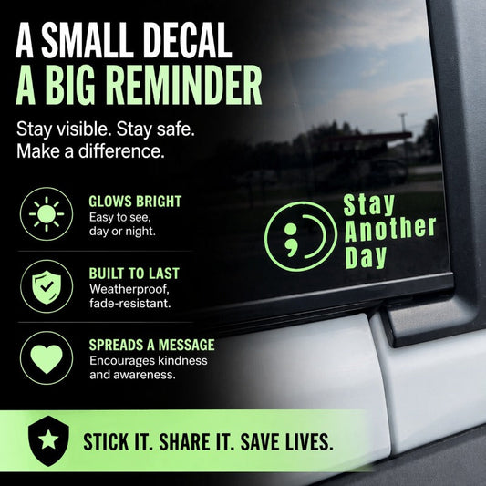 "Stay Another Day" Vinyl Sticker