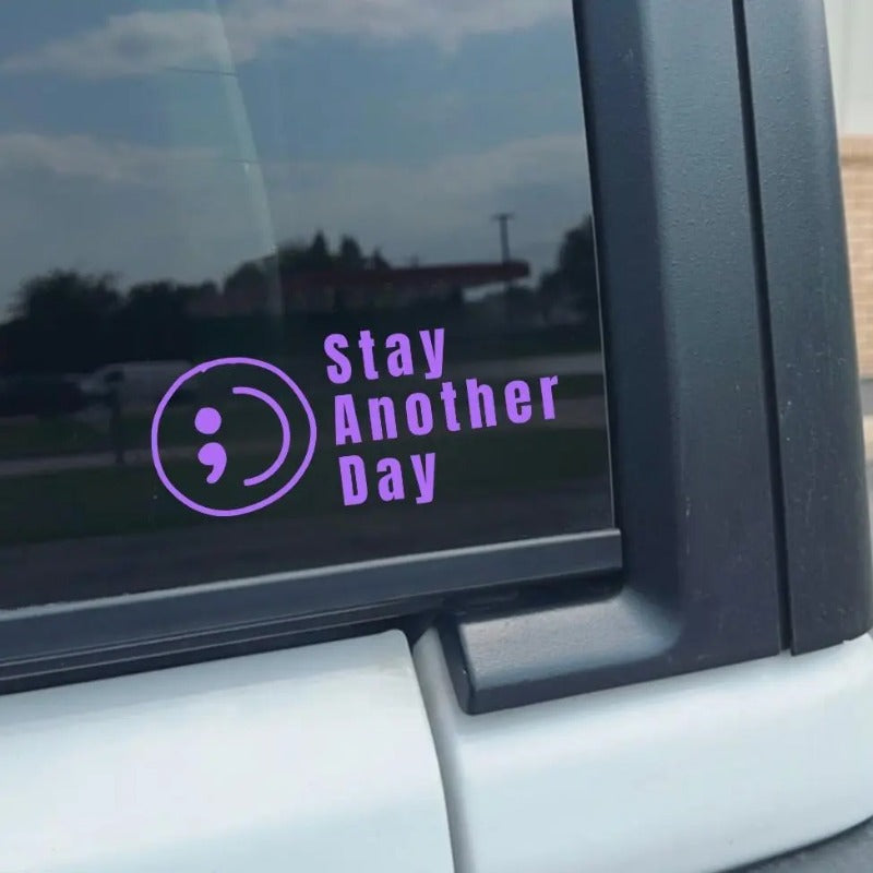 "Stay Another Day" Vinyl Sticker