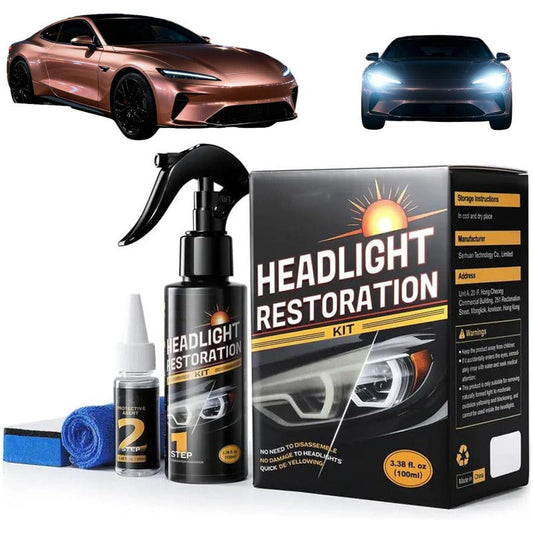 Instant Headlight Clarity Spray